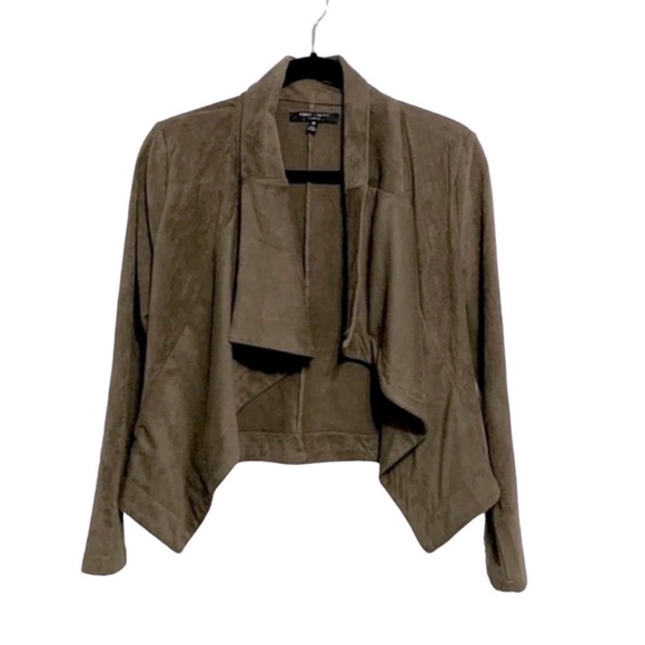 Romeo & Juliet Couture green suede jacket - Picture 2 of 12